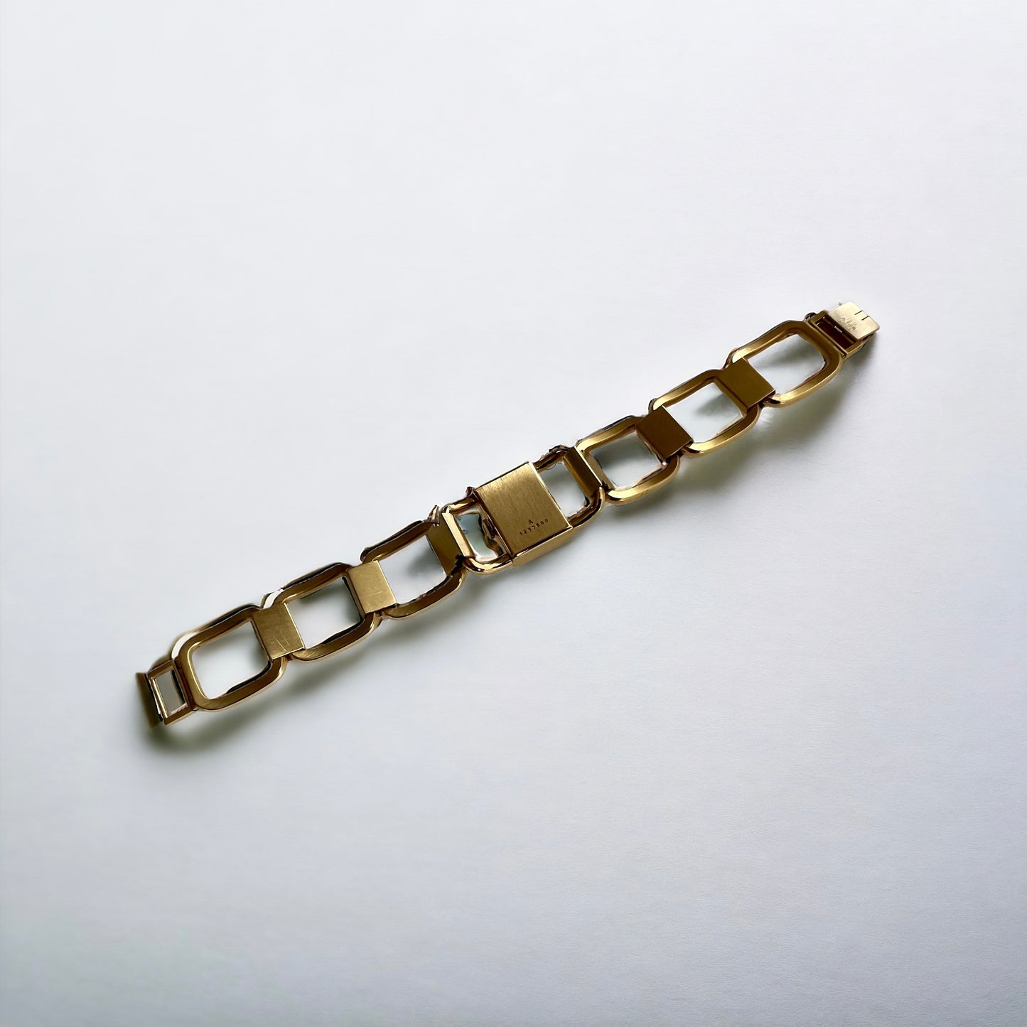 Jaeger-LeCoultre Fine Art Deco 18K Gold Bracelet Watch Rare' One of One