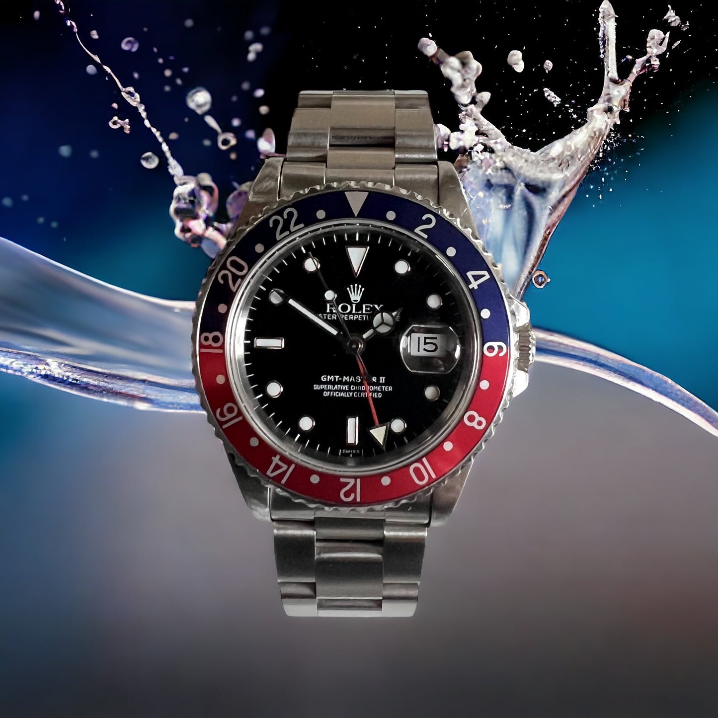 Rolex GMT Master II Pepsi’ Ref. 16710