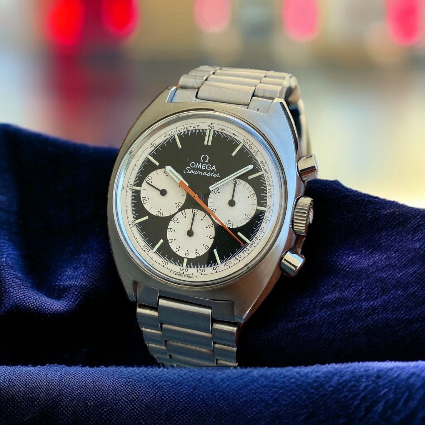 Omega Vintage Seamaster Inverted Panda Dial 1968´ Cal.321 Ref. ST 145.006-66