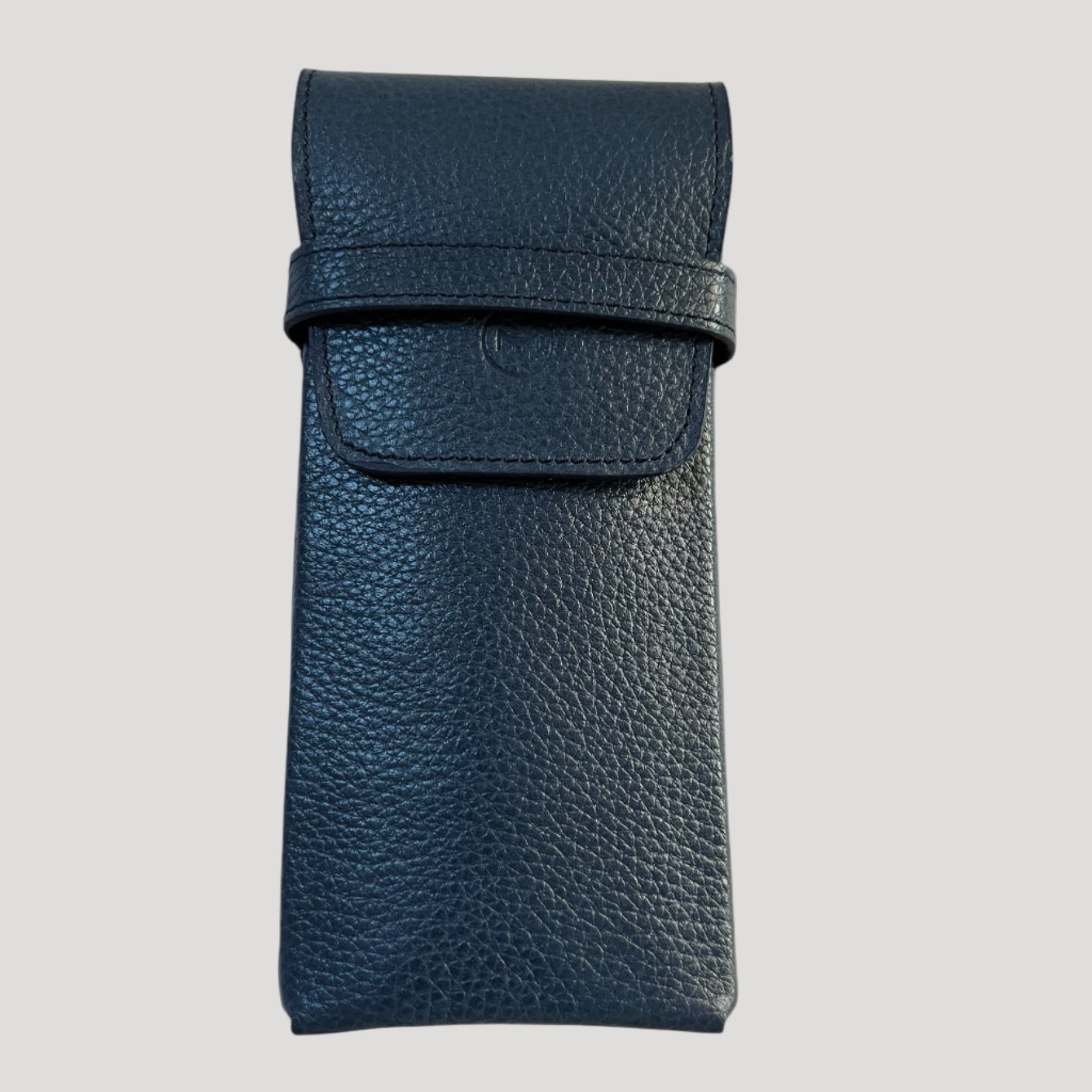 24Time New Blue high quality leather watch travel pouch/ étui