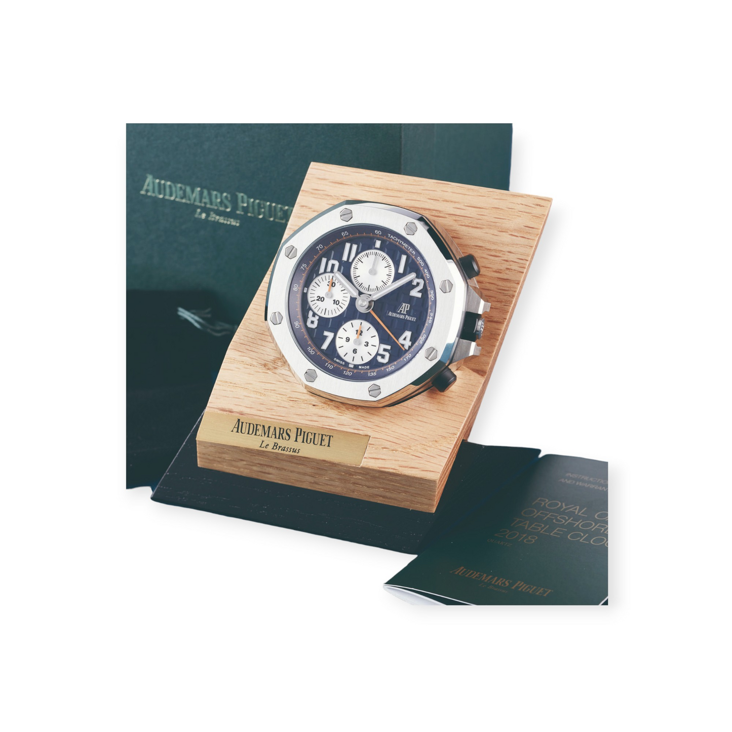 Audemars Piguet Royal Oak Offshore Desk Alarm Watch Discontinued New Full Set