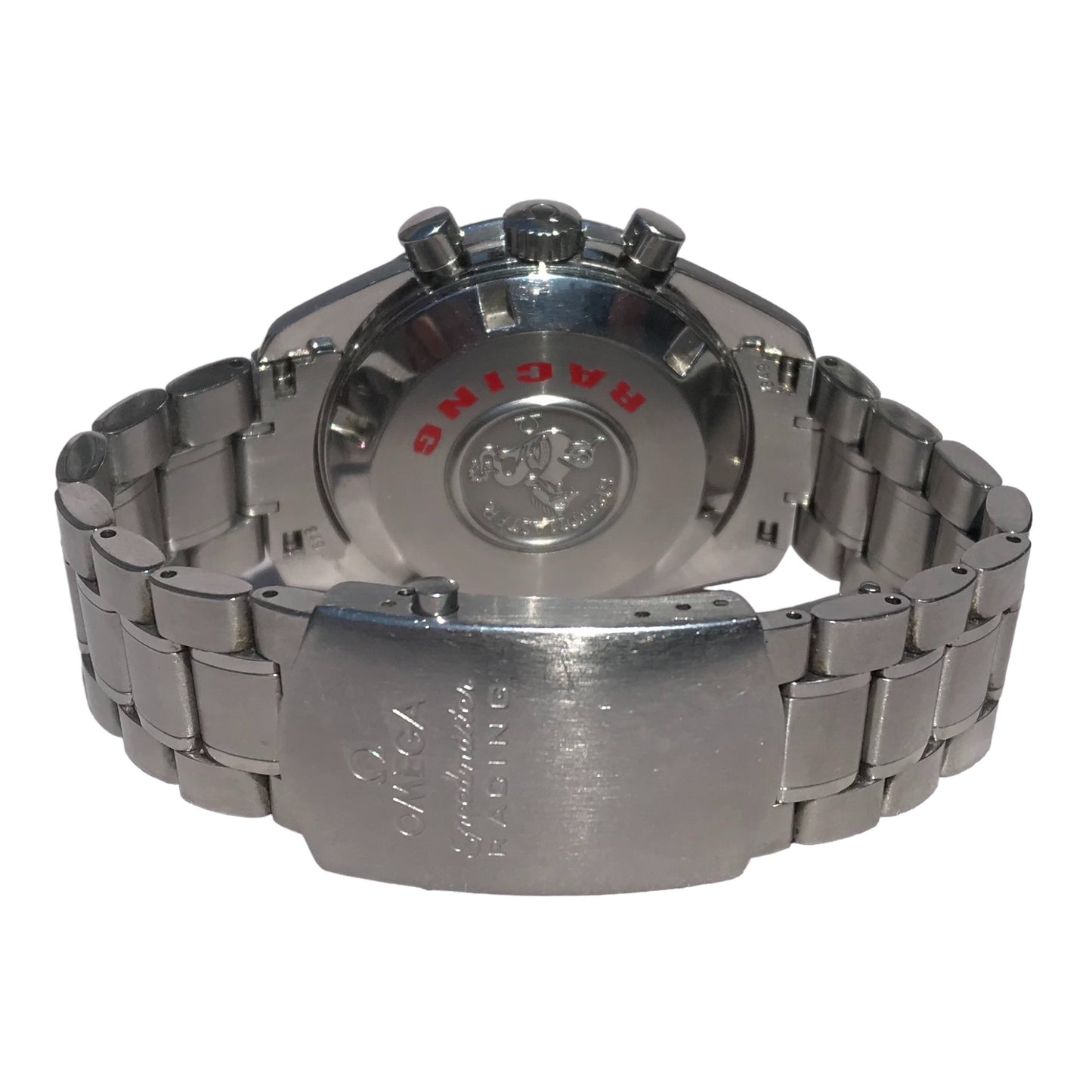 Omega Speedmaster Racing Chronograph Steel 42mm Carbon Black Dial Full Set Ref. 3552.59.00