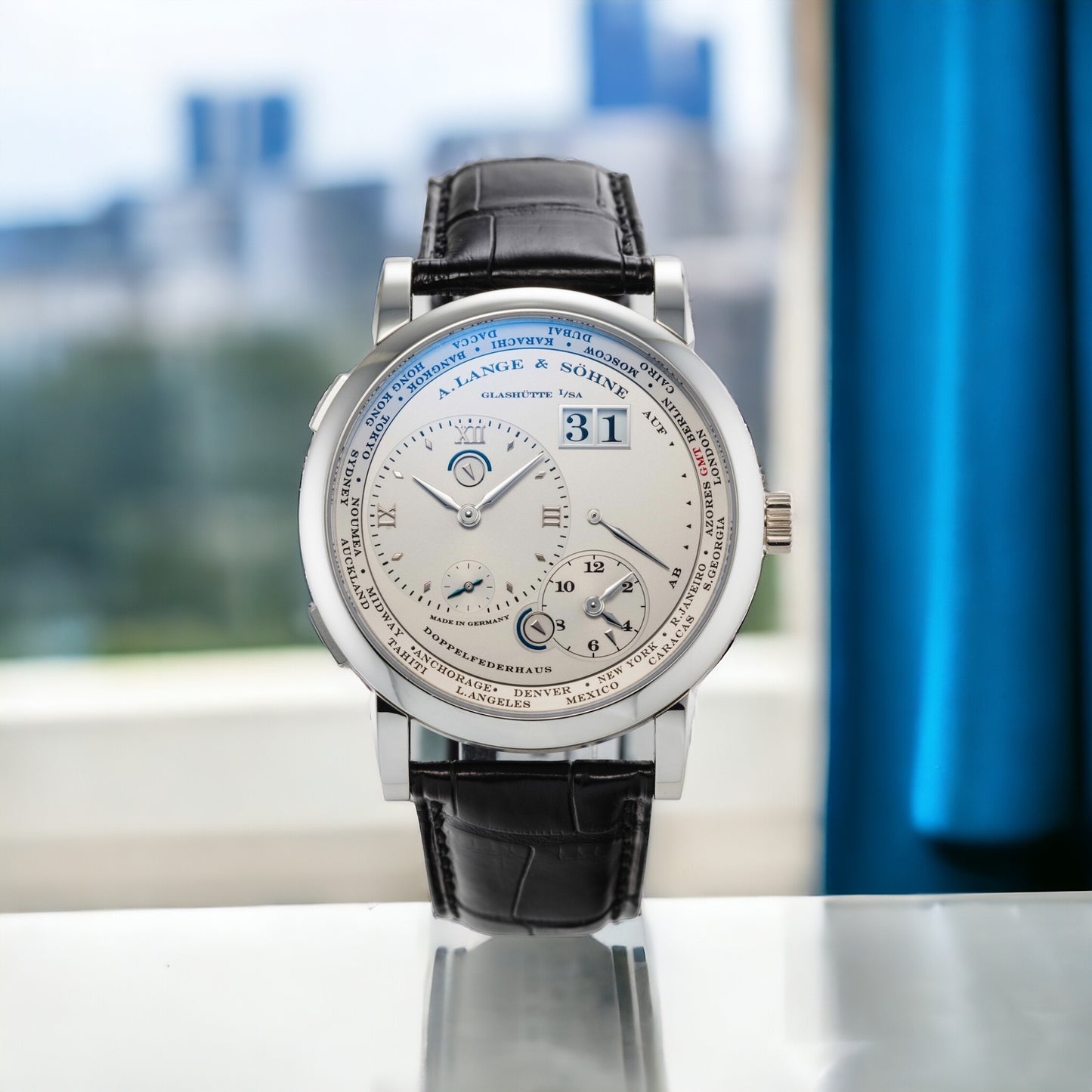 A. Lange & Söhne Platinum World Time Ref. 116.025