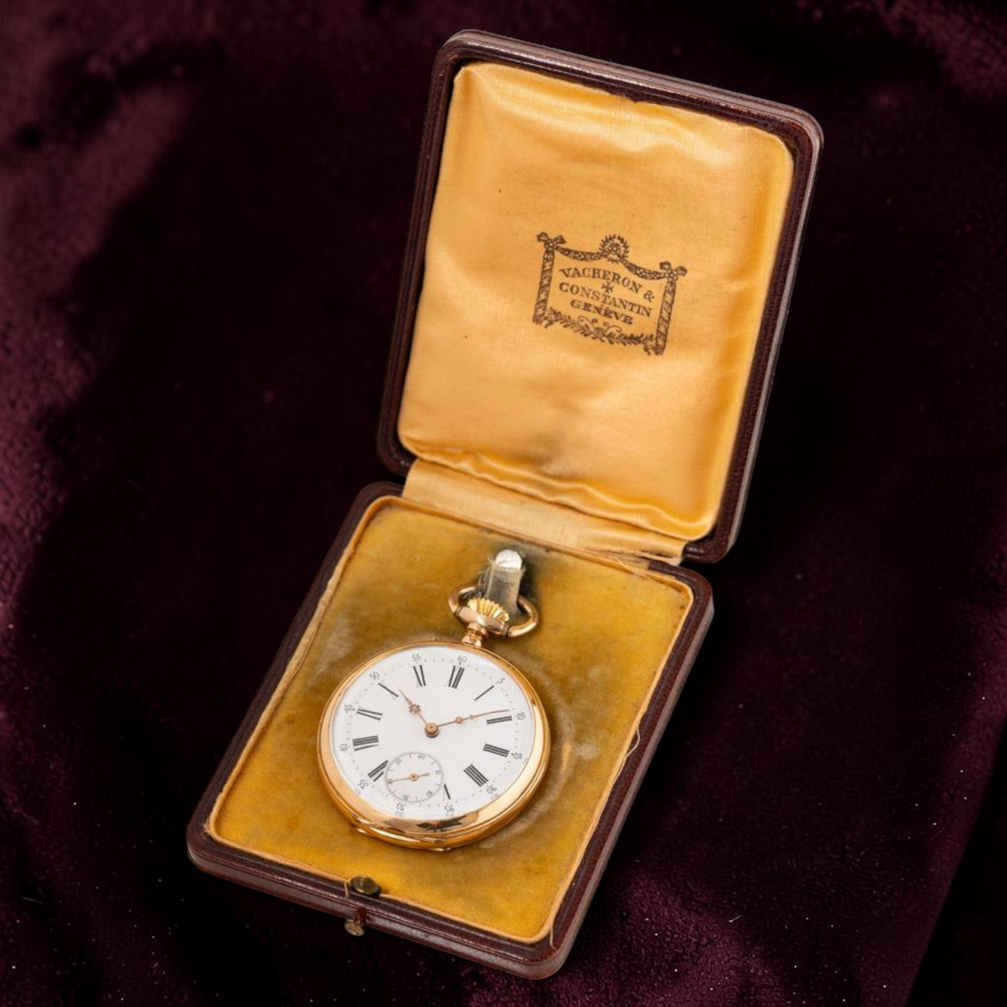 Vacheron Constantin 18k Gold Pocket Watch Taschenuhr / Montre de poche year 1850'