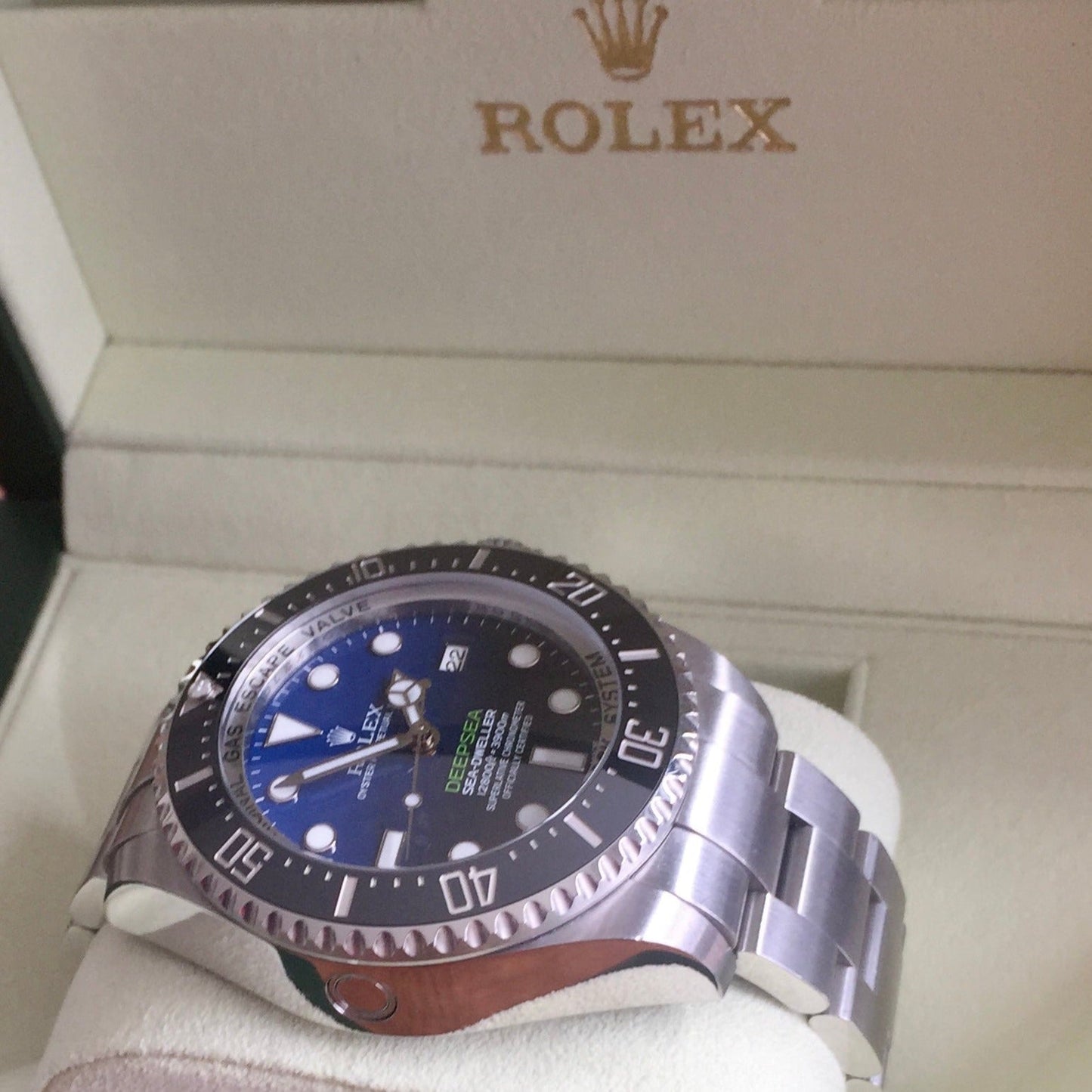 Rolex Deepsea Blue Ref.116660 James Cameron' Full Set