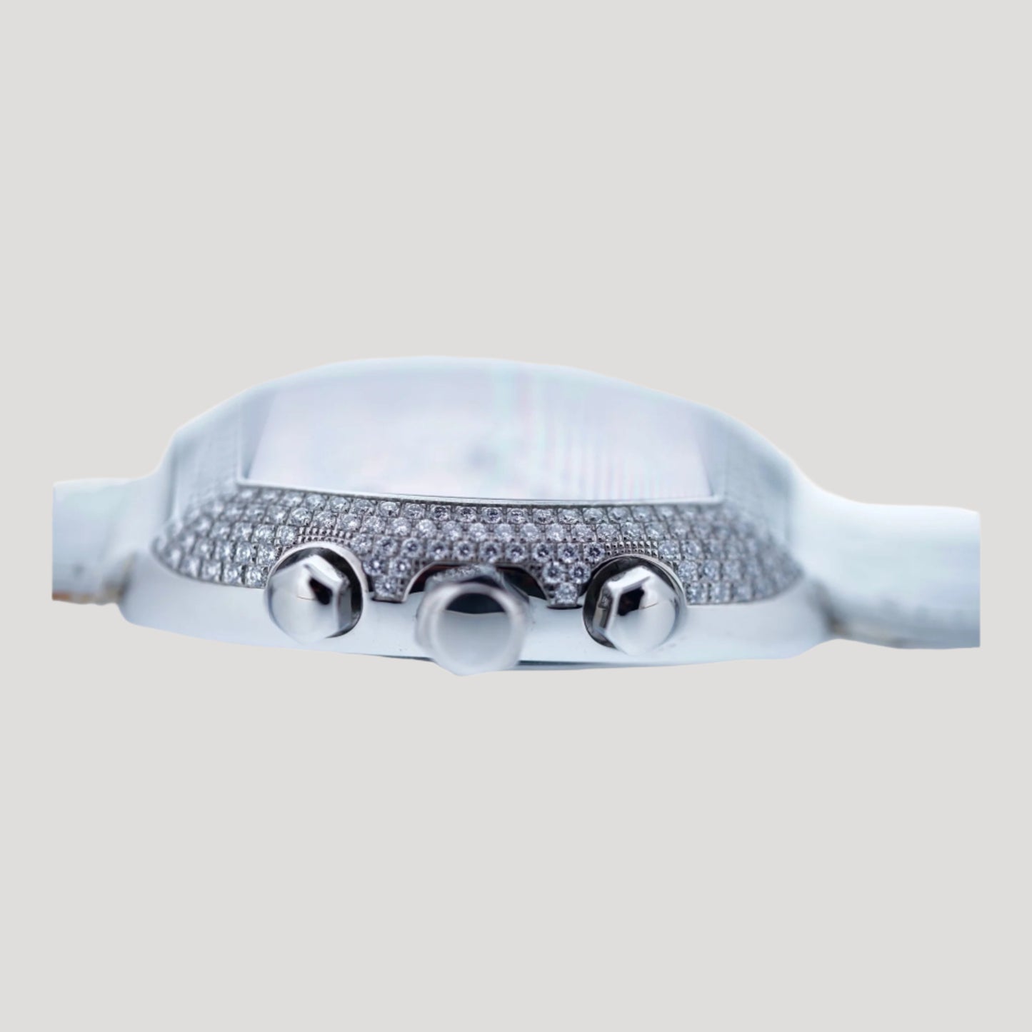 Van der Bauwede Full White Diamonds Chronograph New