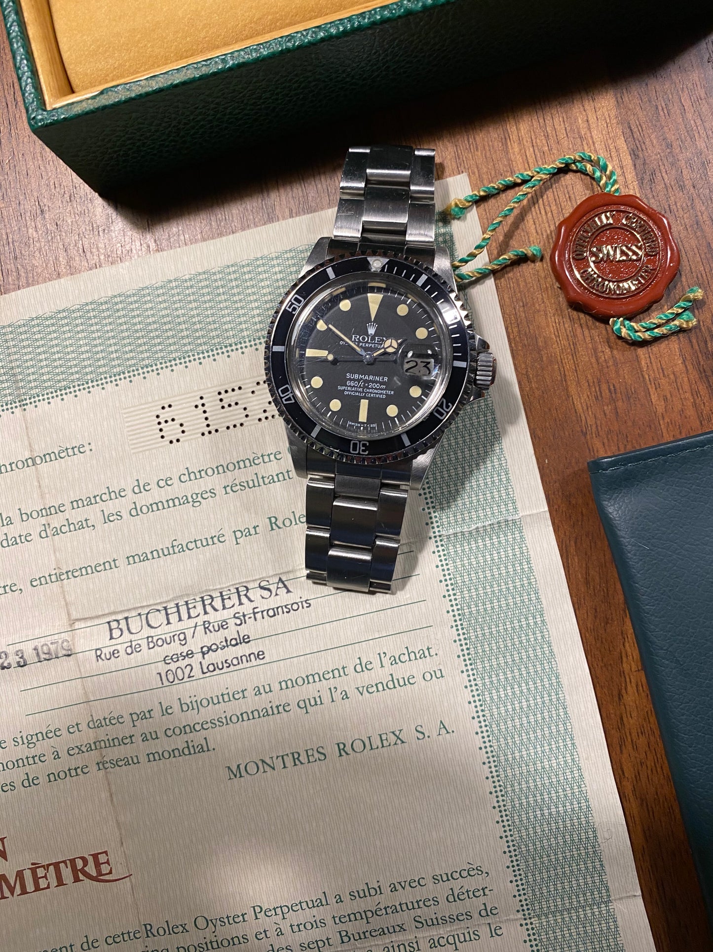 Rolex Submariner 1680 Year 1979' Full Set