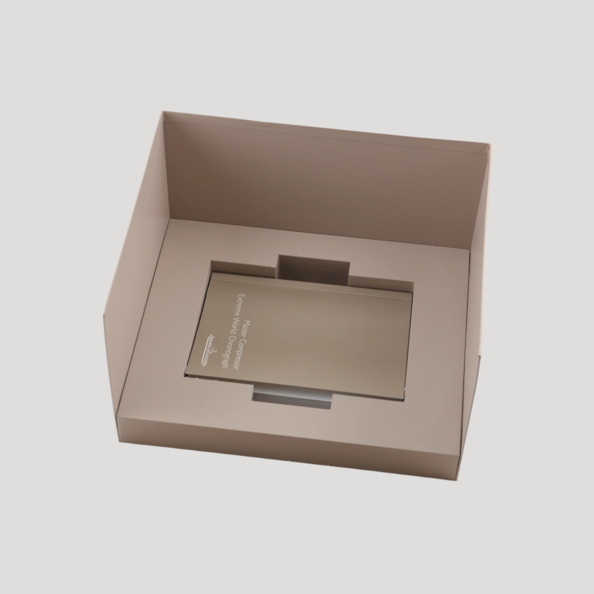 AEGER LECOULTRE "Master Compressor" presentation box & booklet in its outer package