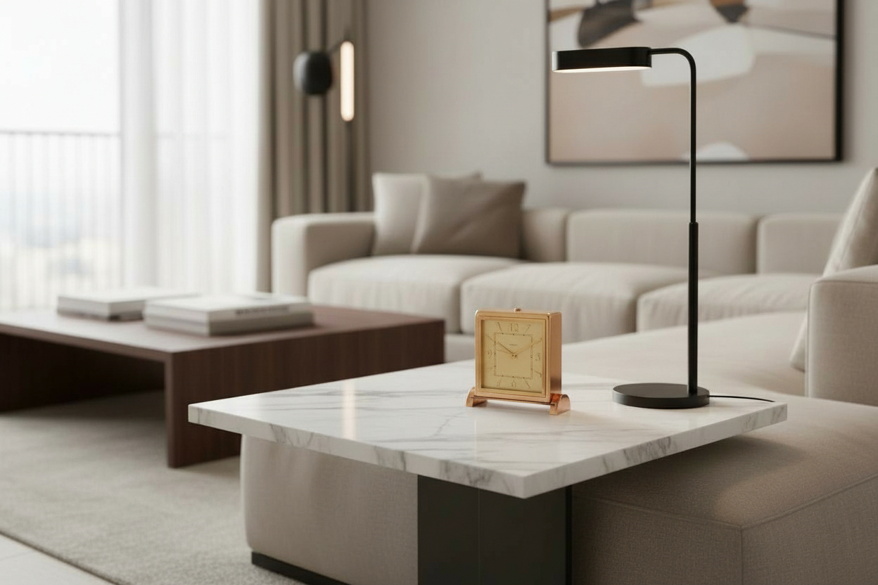 A fine and rare Zenith alarm table clock, from ca 1940' 