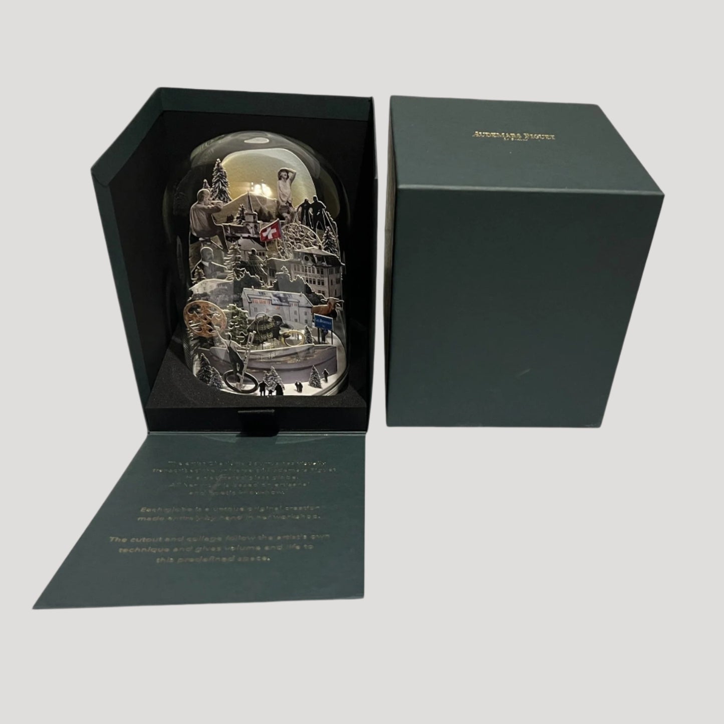 Audemars Piguet New Handmade Artwork Ornament Glass Globe by Charlotte Bourrus Rare