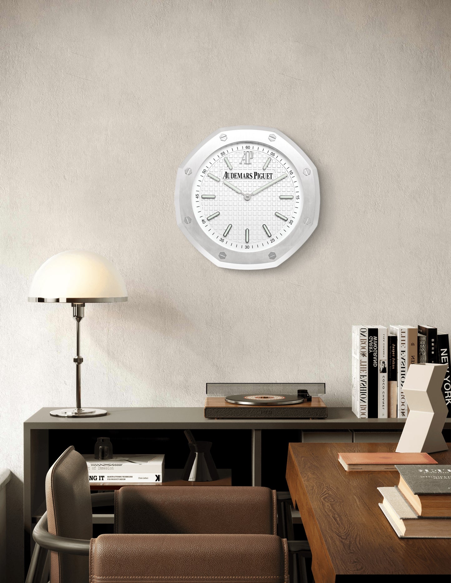 Audemars Piguet, Audemars,Audemars wall clock 24Time, chrono24, Jumbo, luxury collector, timepiece, high end watch, sothebys, christies