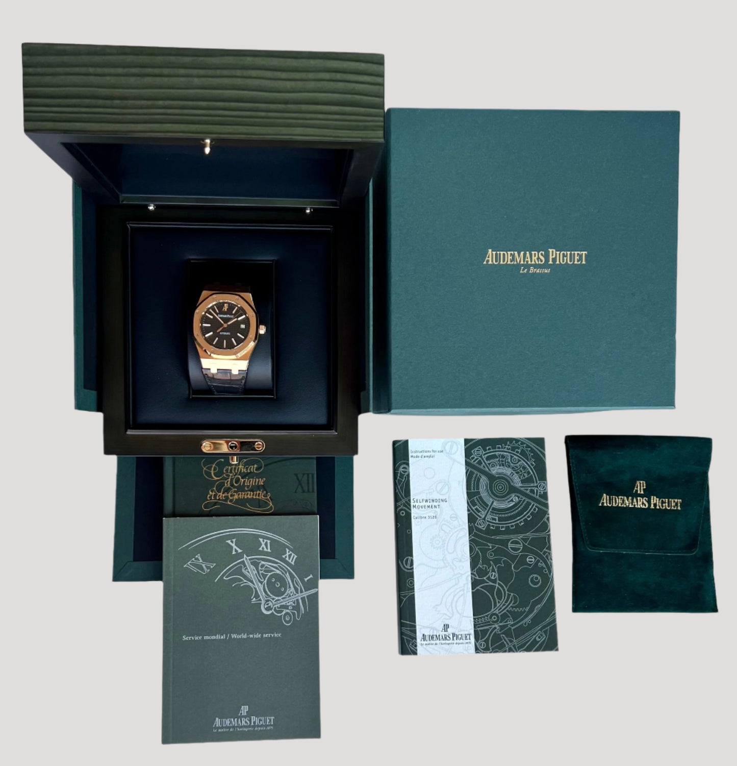Audemars Piguet Reference 15300OR 18k Pink Gold