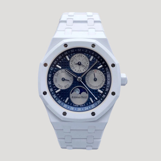Audemars Piguet Royal Oak Perpetual Calendar White Ceramic 26579CB