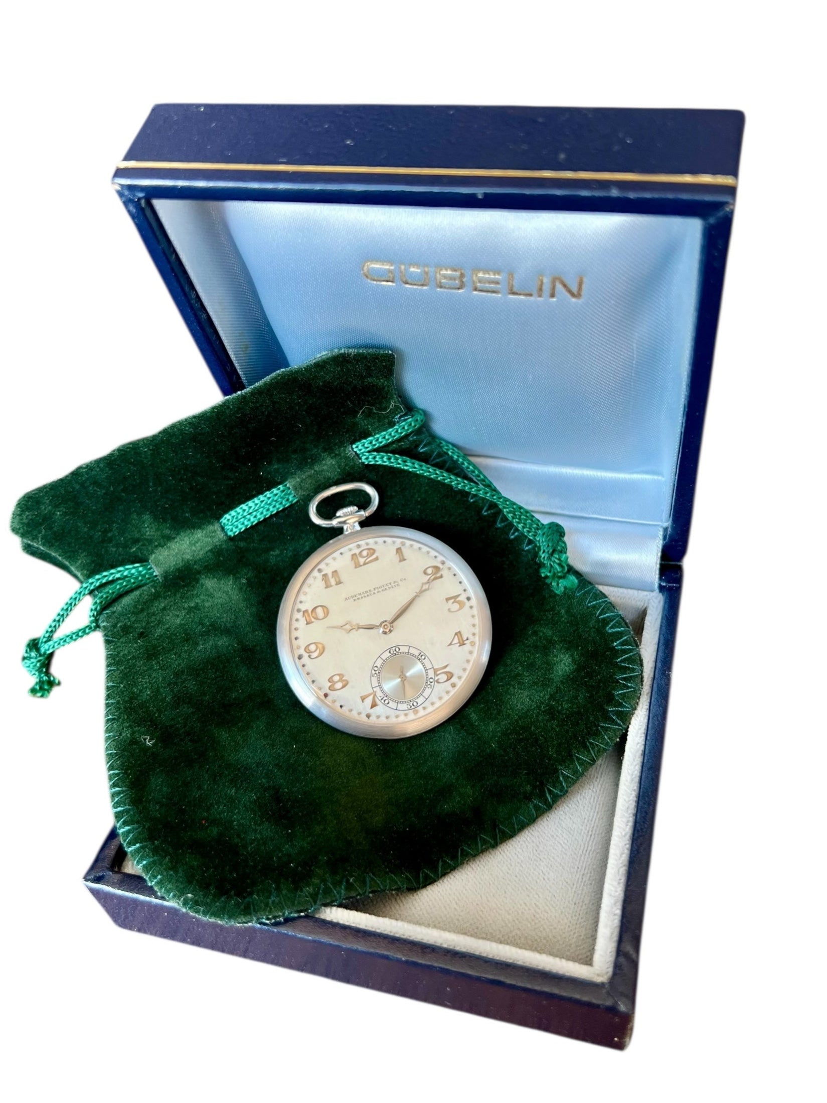 Audemars platinum pocket watch