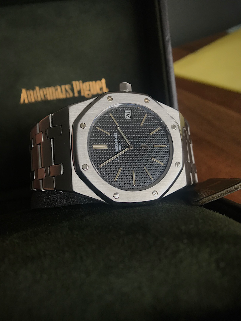 Audemars Piguet Royal Oak Jumbo 5402 Vintage A Series 1974 with Certificate Excellent rare condition'