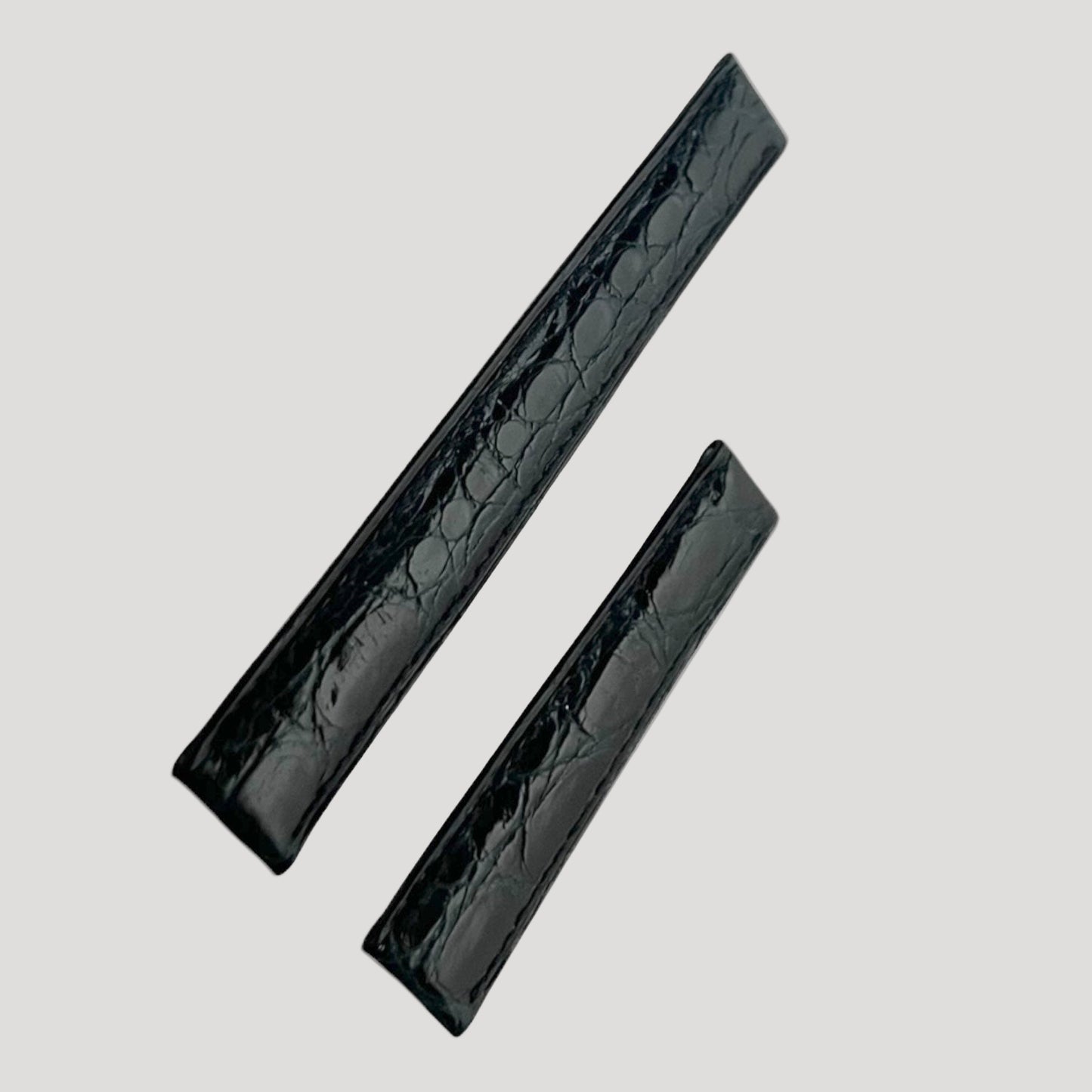 Blancpain New Dark Blue Croco Leather Bracelet 