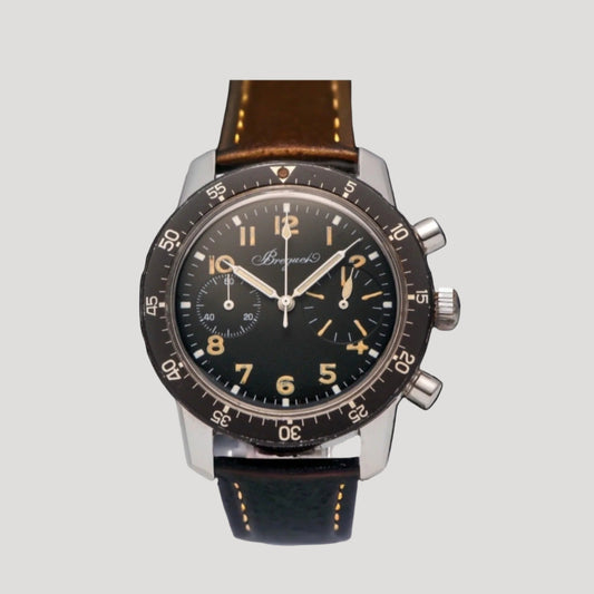 Breguet_Vintage_Type_XX_-_XXI_-_XXII_Chronograph_ca_1978_Patina_Dial_original_hands_Rare_24time_collector