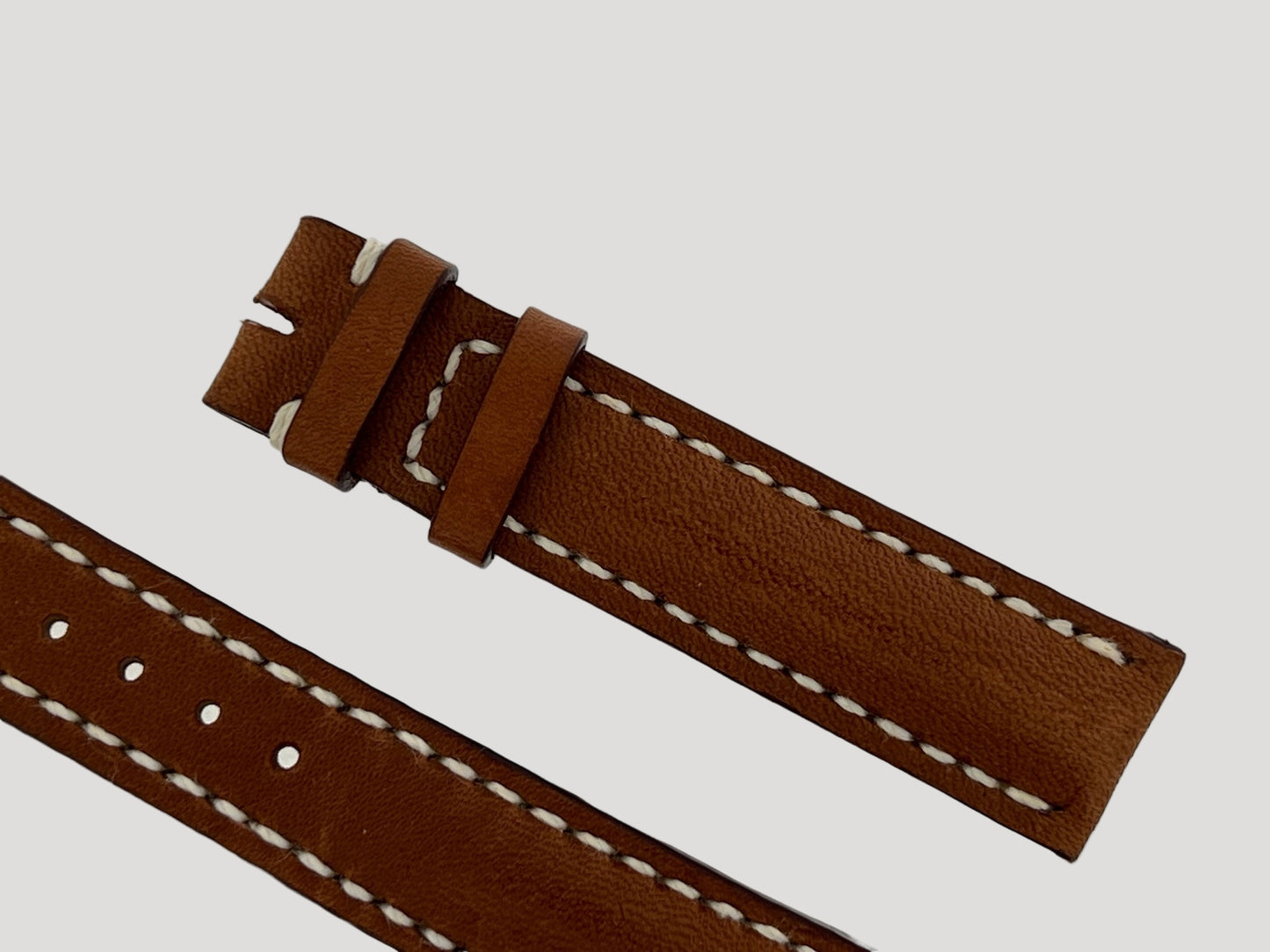 Breitling New Brown Leather Bracelet/Band/Strap 18mm