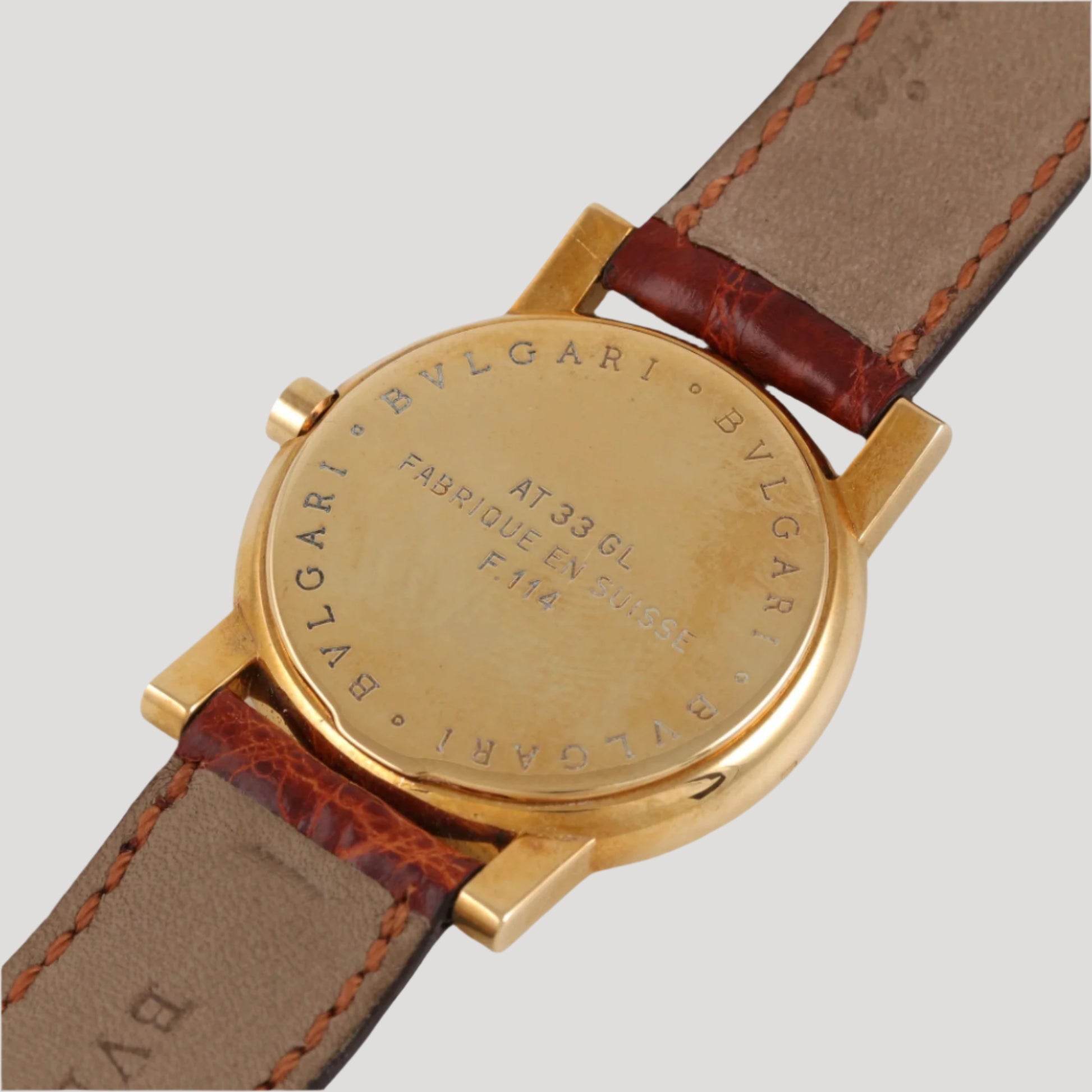 Bulgari Bvlgari 18k Gold, Anfiteatro, Ref. AT 33 GL