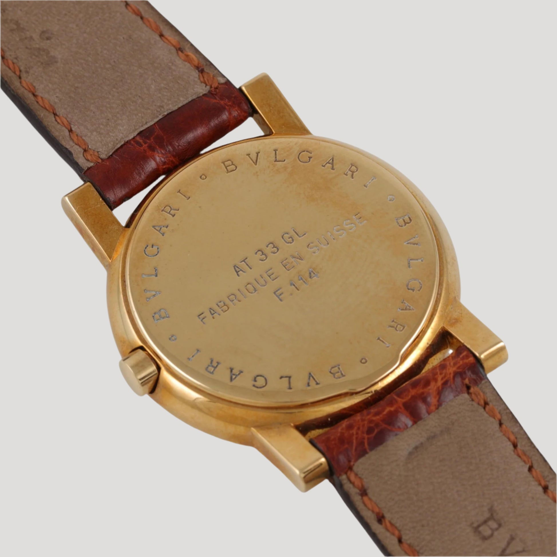 Bulgari Bvlgari 18k Gold, Anfiteatro, Ref. AT 33 GL