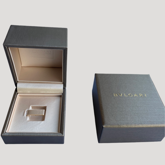 Bulgari New Ring Silk Box/ Boîte/Schachtel