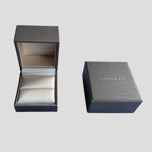 Bulgari New Silk Jewllery Ring Box