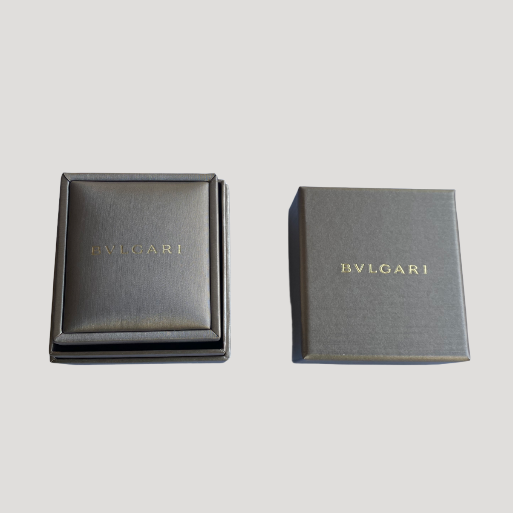 Bulgari New Silk Jewllery Ring Box