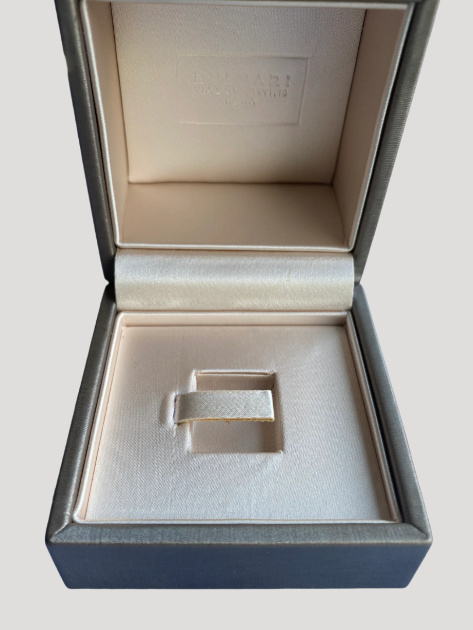 Bulgari New Ring Silk Box/ Boîte/Schachtel
