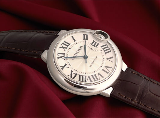 Cartier Ballon Bleu 18k White Gold Ref. 3004 / W6900556