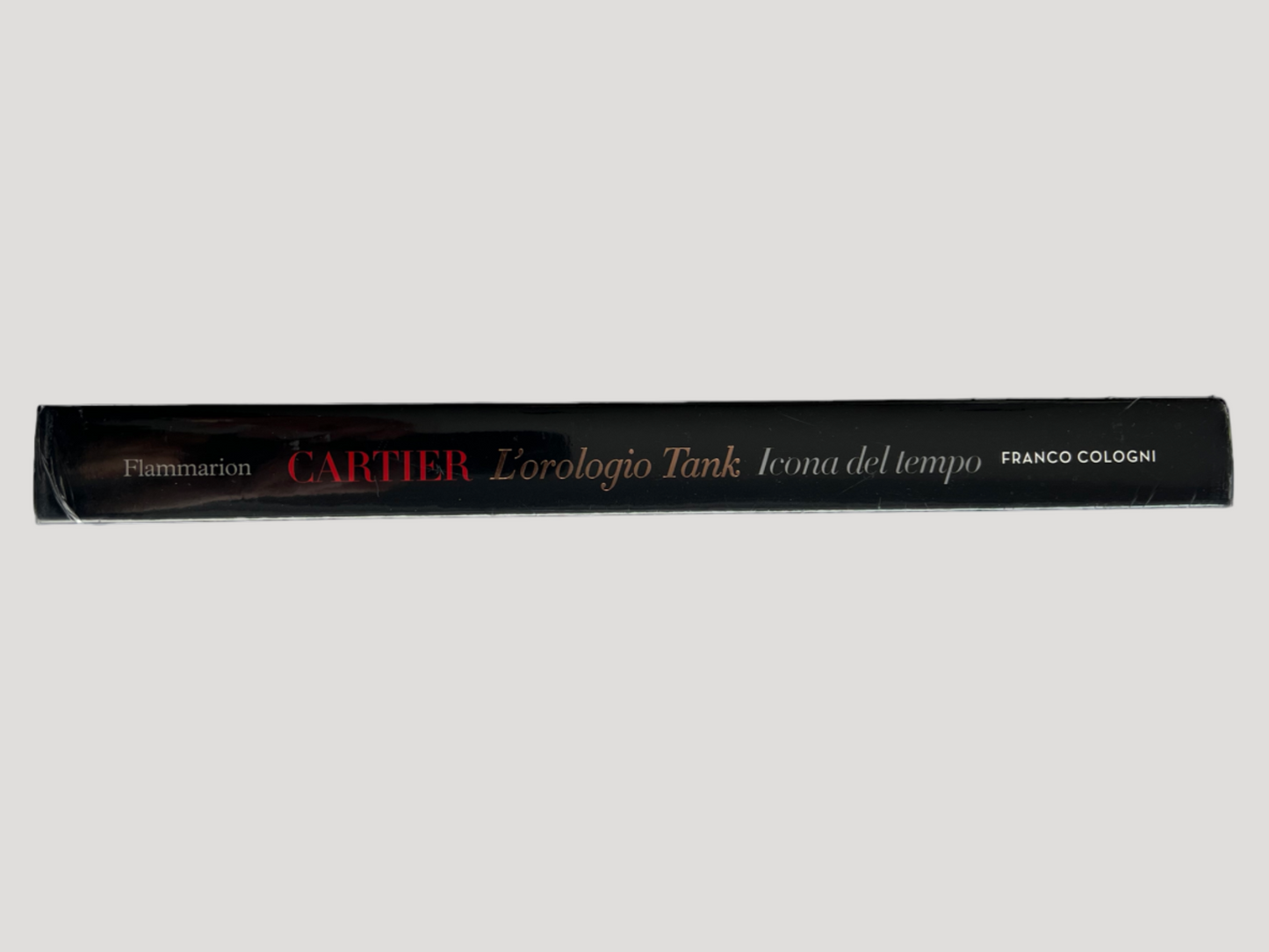 Cartier L'Oorologio Tank Large Hardcover Book / Libro in Italian NEW with protective film