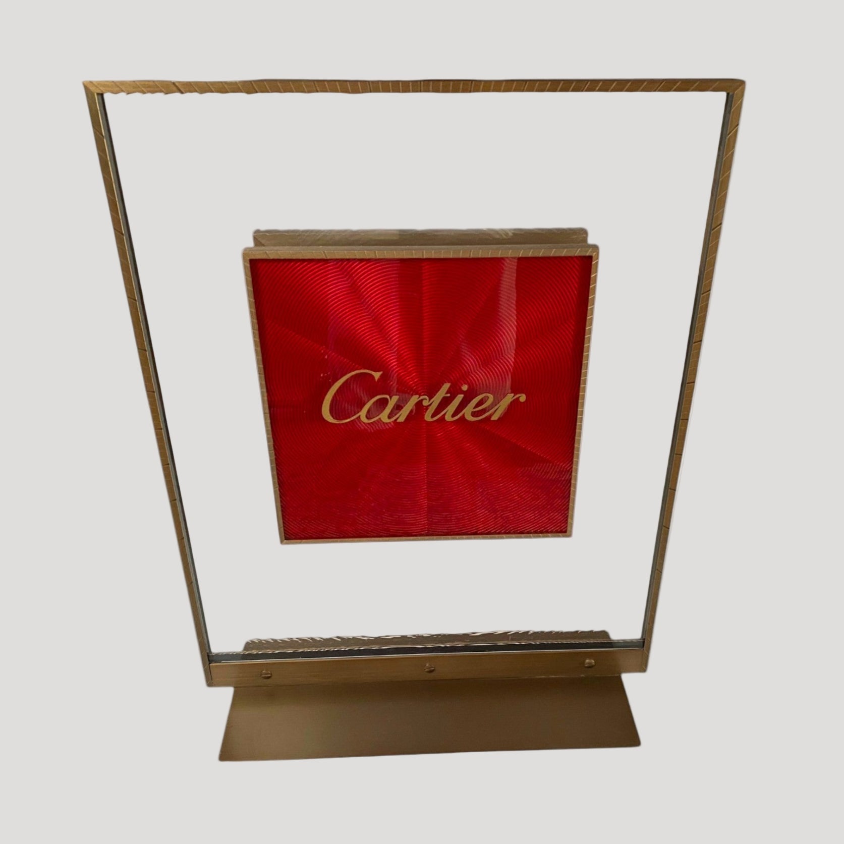 Cartier Large Watch Shop Double sided Window Display / Stand