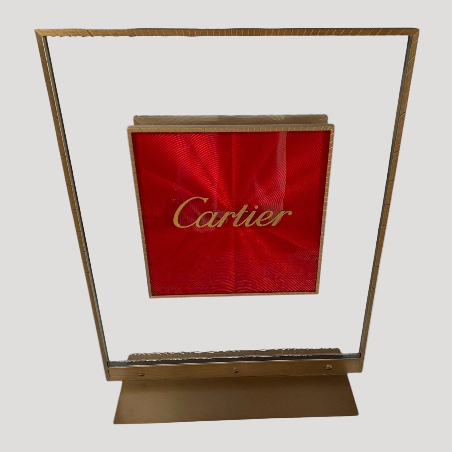 Cartier Large Watch Shop Double sided Window Display / Stand