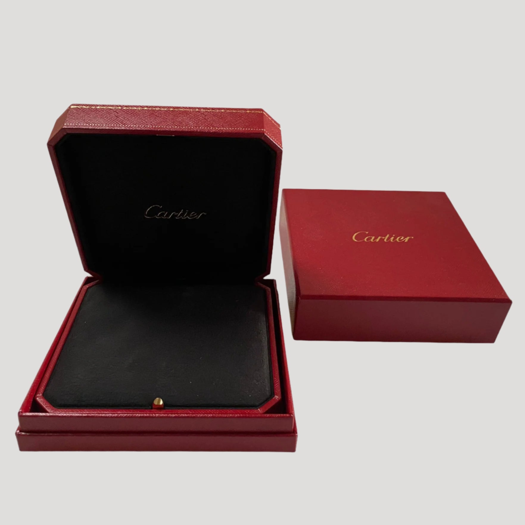 Cartier New Necklace / Pendant Box / Boîte /Schachtel/ Scatola in its Cartier outer box