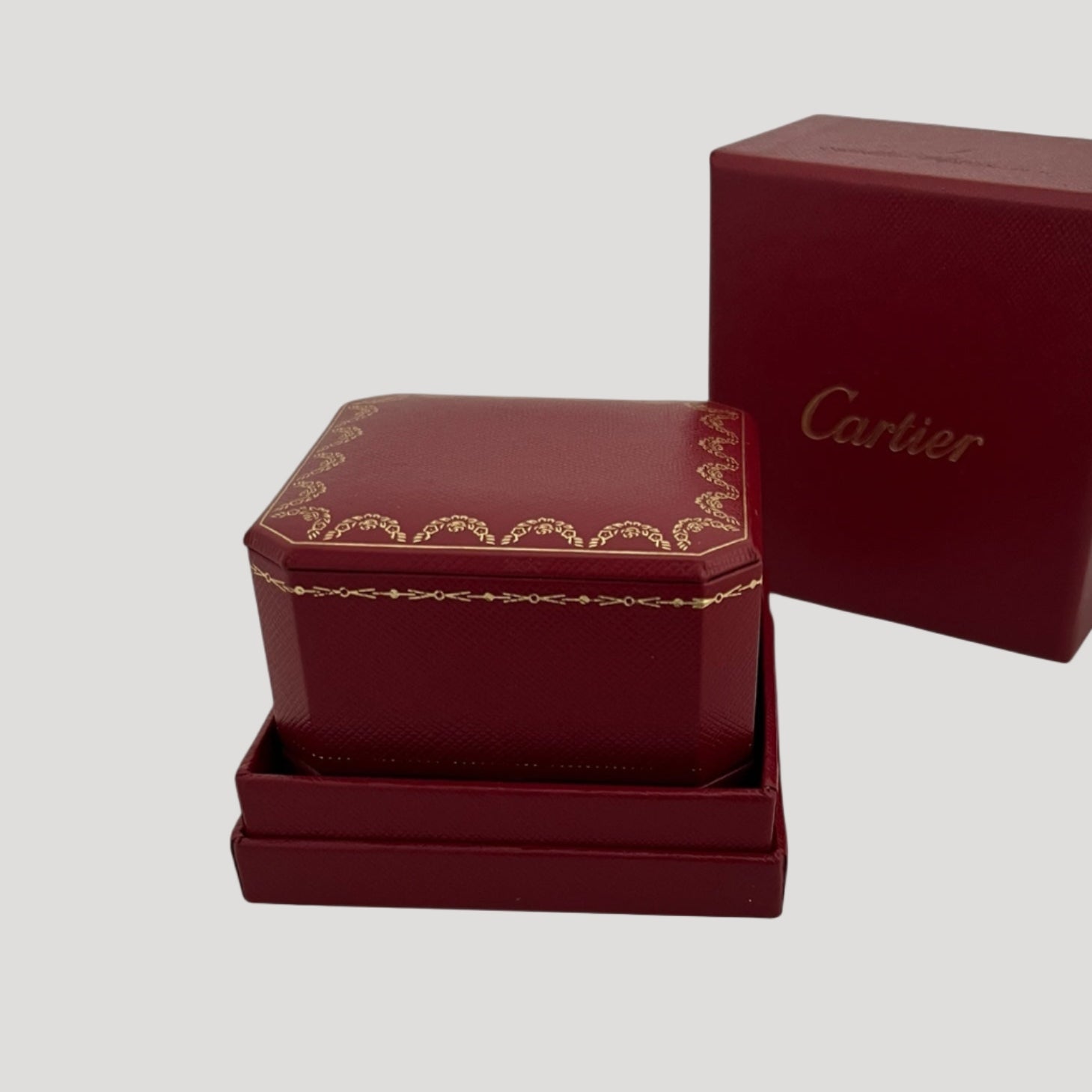 Cartier New Ring/ Jewellery Box / Boîte /Schachtel/ Scatola