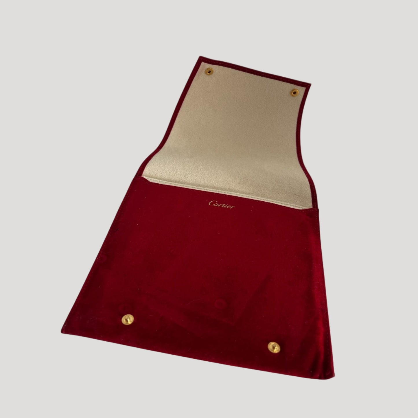 Cartier necklace pouch