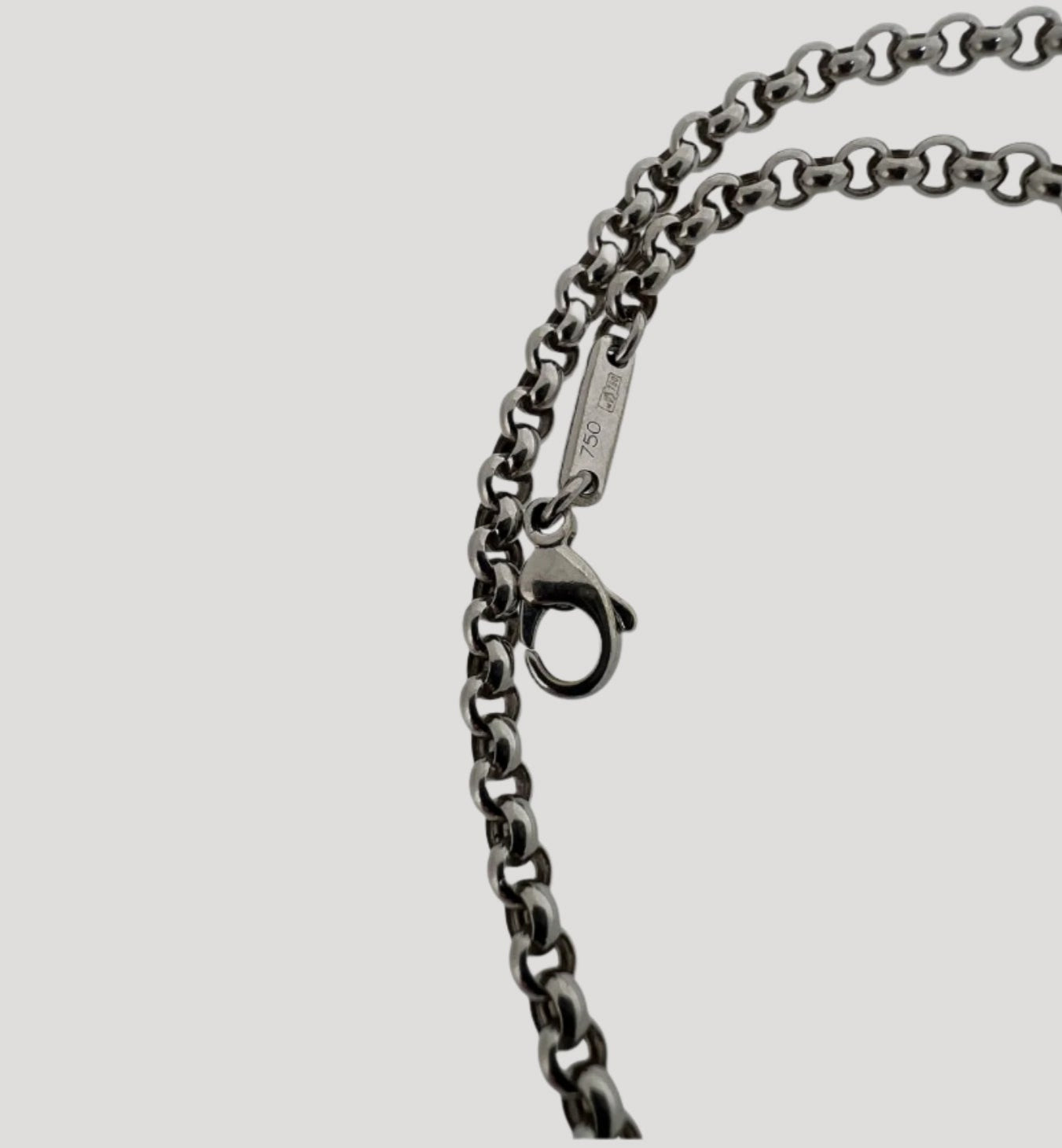 Chopard happy diamonds white gold necklace