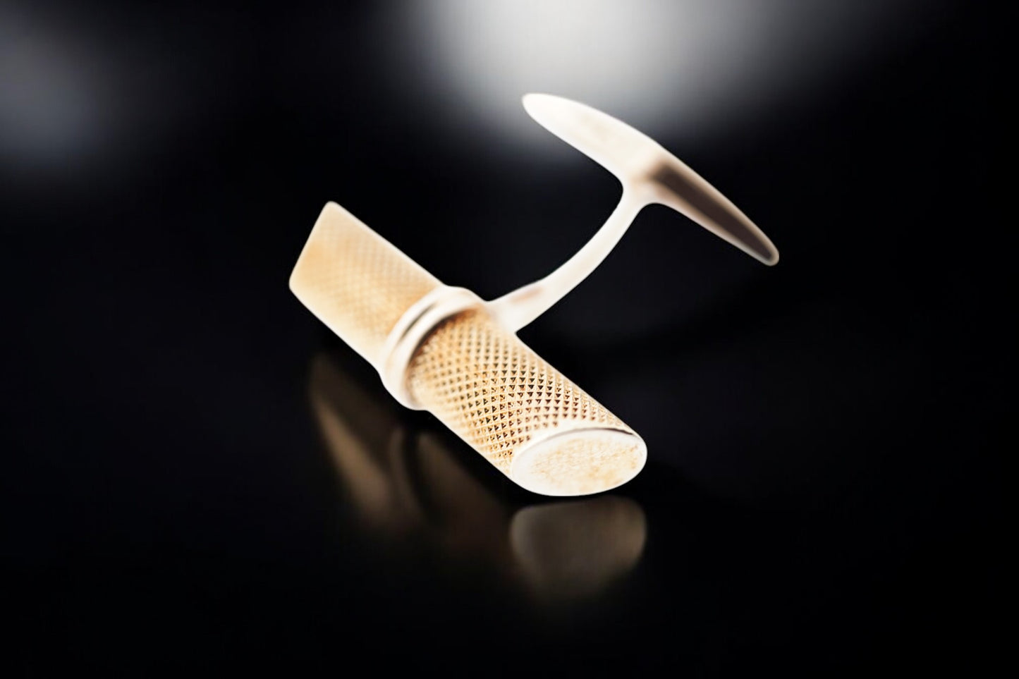 Fine 18K Gold Cufflinks / Boutons manchettes /Manschettenknöpfe