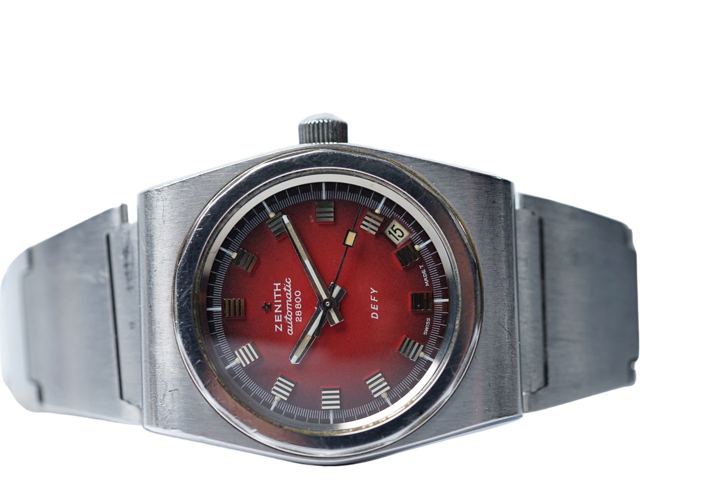 Zenith Defy A-7682 Vintage Red Rare'
