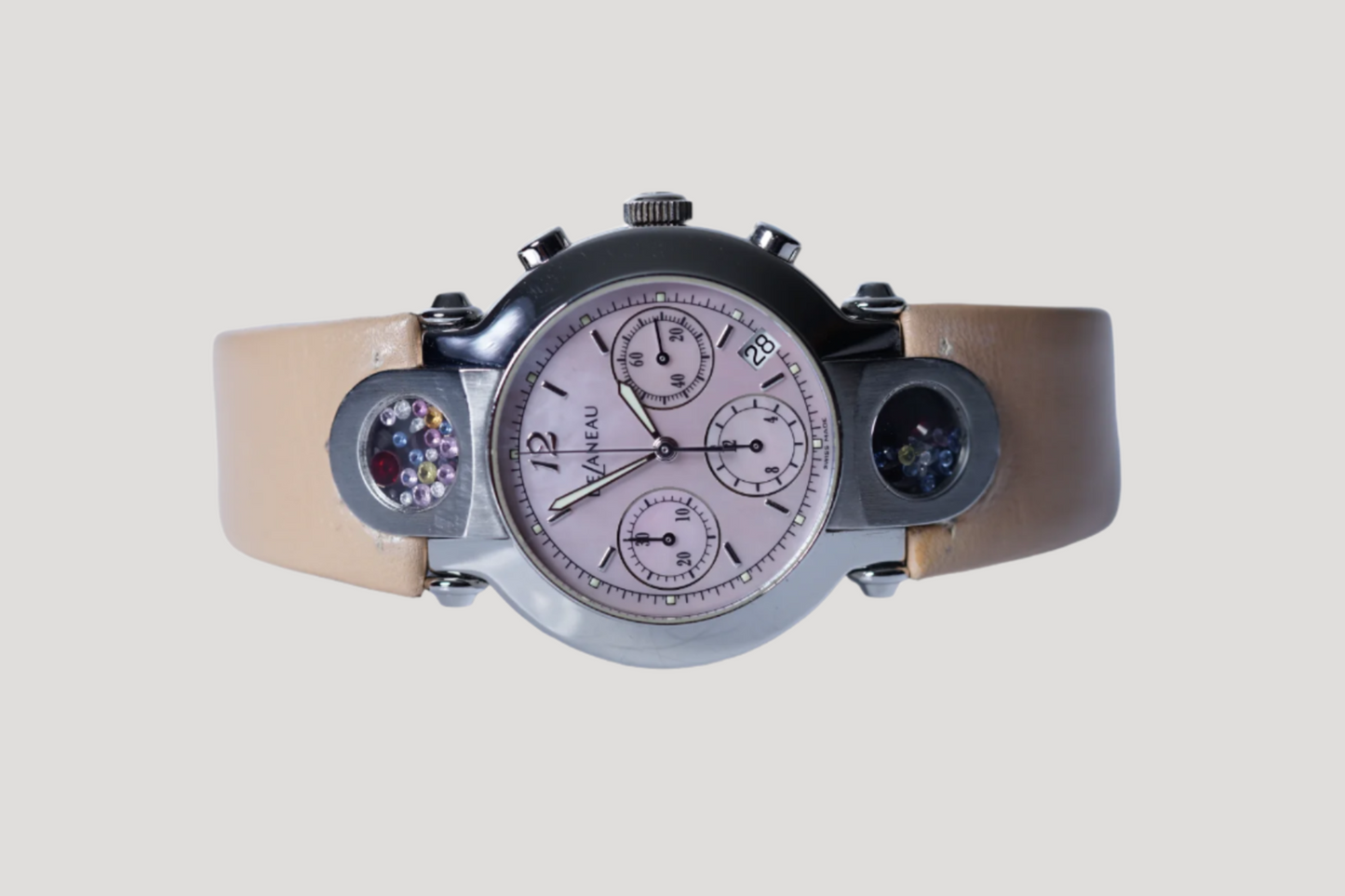 DeLaneau Geneve GTCST 37110 Three Times Zones