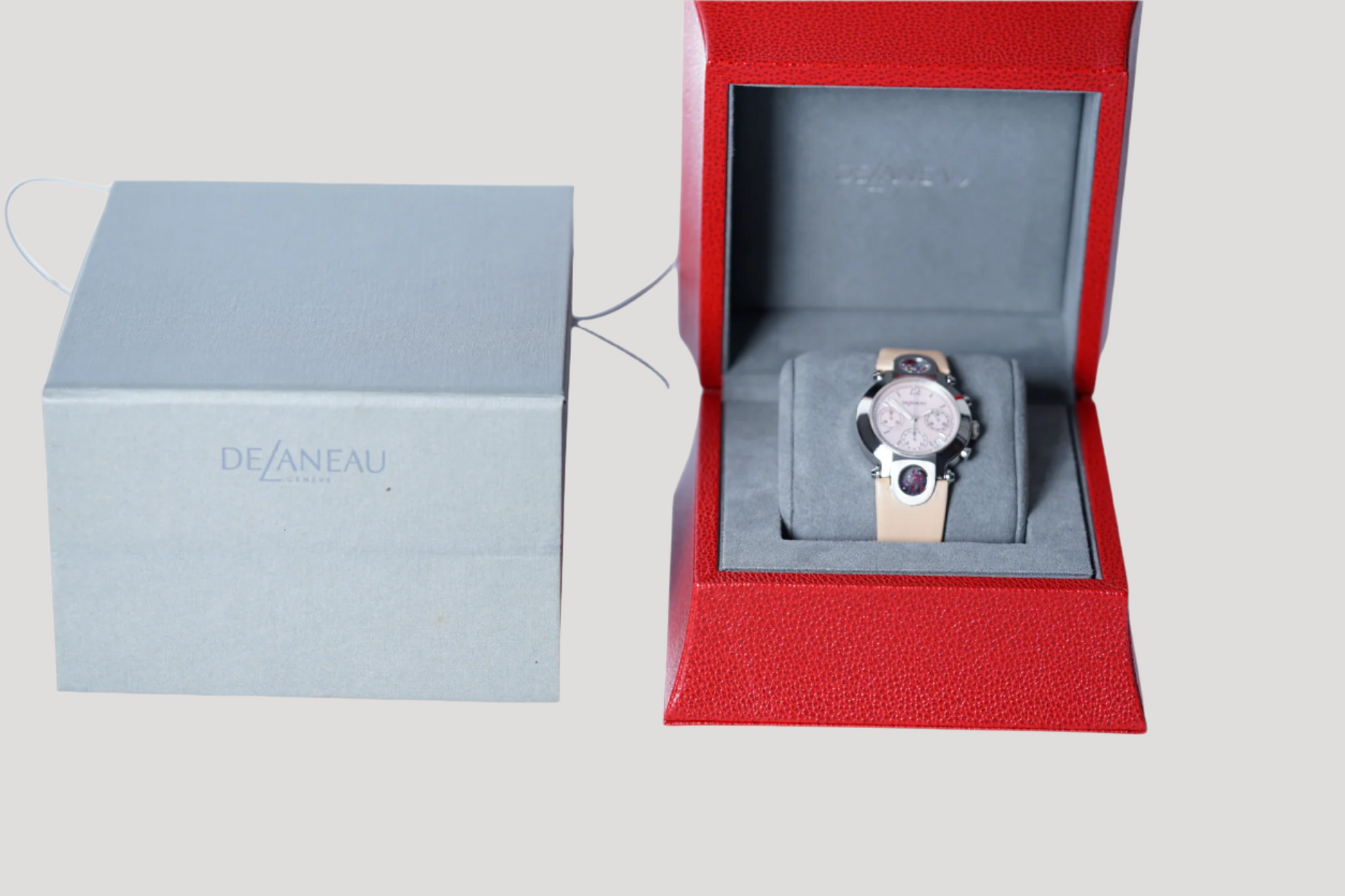 DeLaneau Geneve GTCST 37110 Three Times Zones