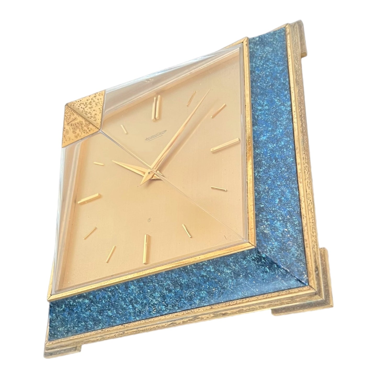Jaeger-LeCoultre Pyramid Vintage Table Clock Rare