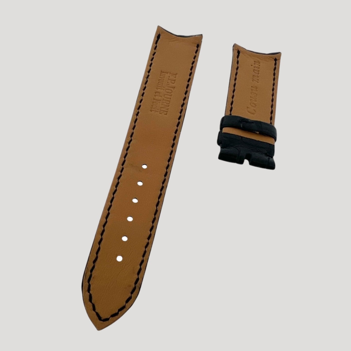 F.P.Journe New Black Croco Band / Bracelet / Strap NEW 20mm