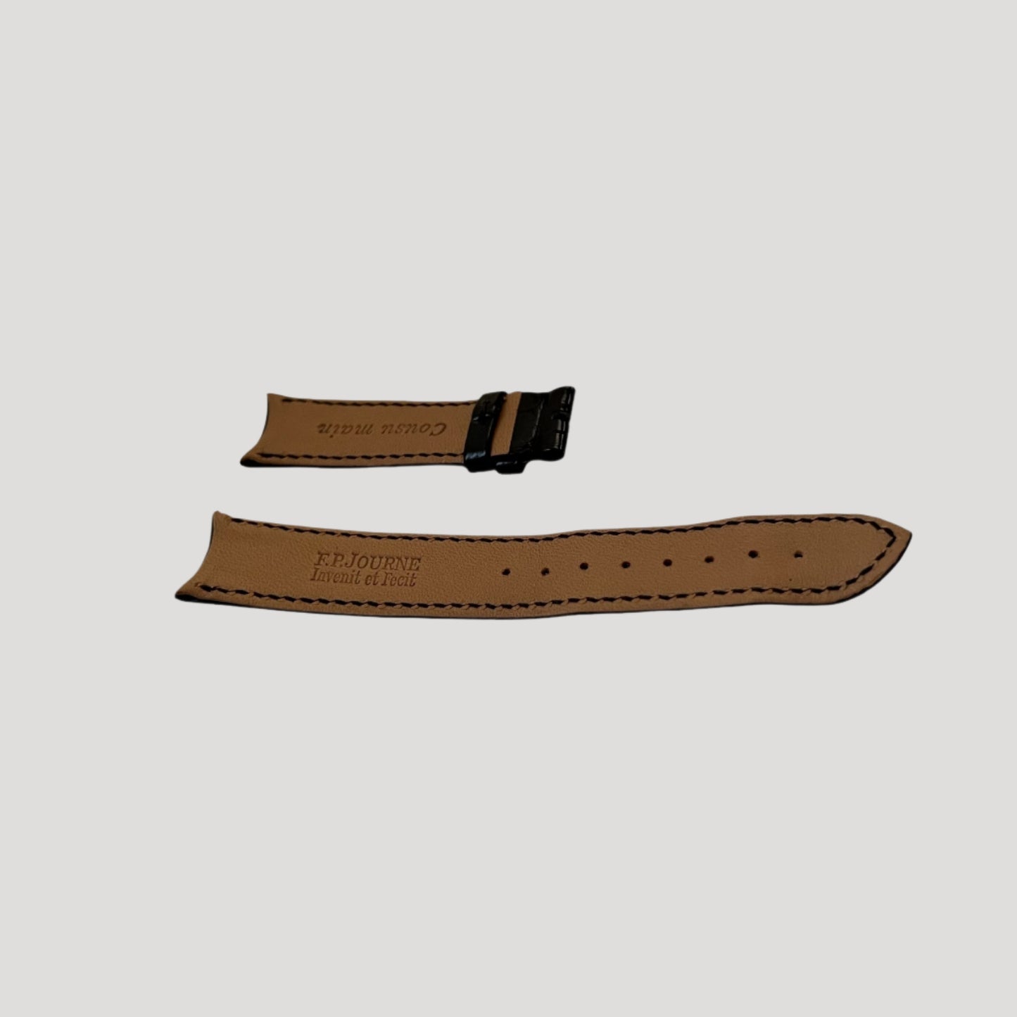 F.P.Journe New Original Black Croco Band / Bracelet / Strap NEW 20mm