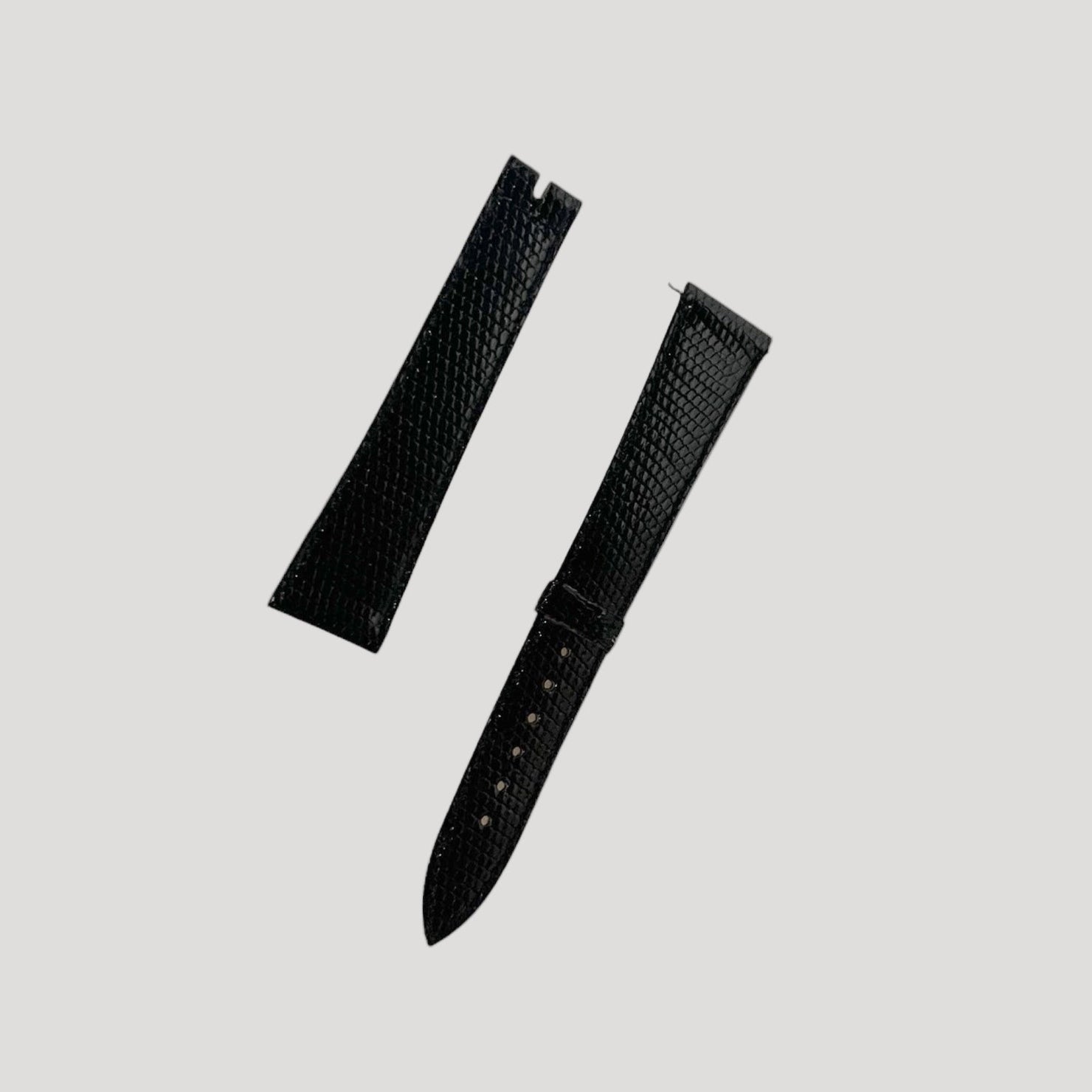 Favre Leuba New Black Leather Bracelet/Band/Strap