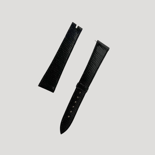 Favre Leuba New Black Leather Bracelet/Band/Strap