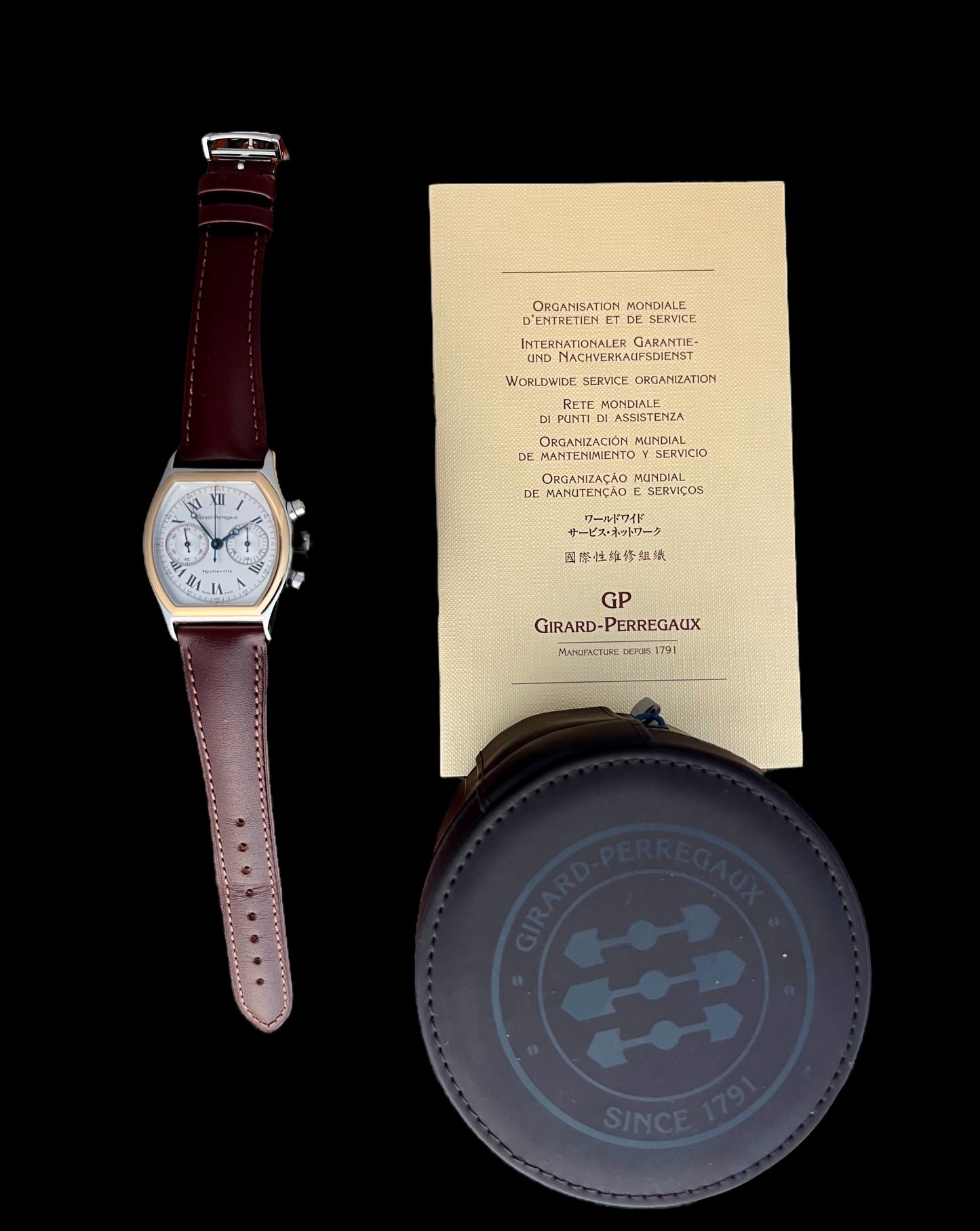 Girard-Perregaux Richeville Chronograph Roman Numerals Ref. 2710