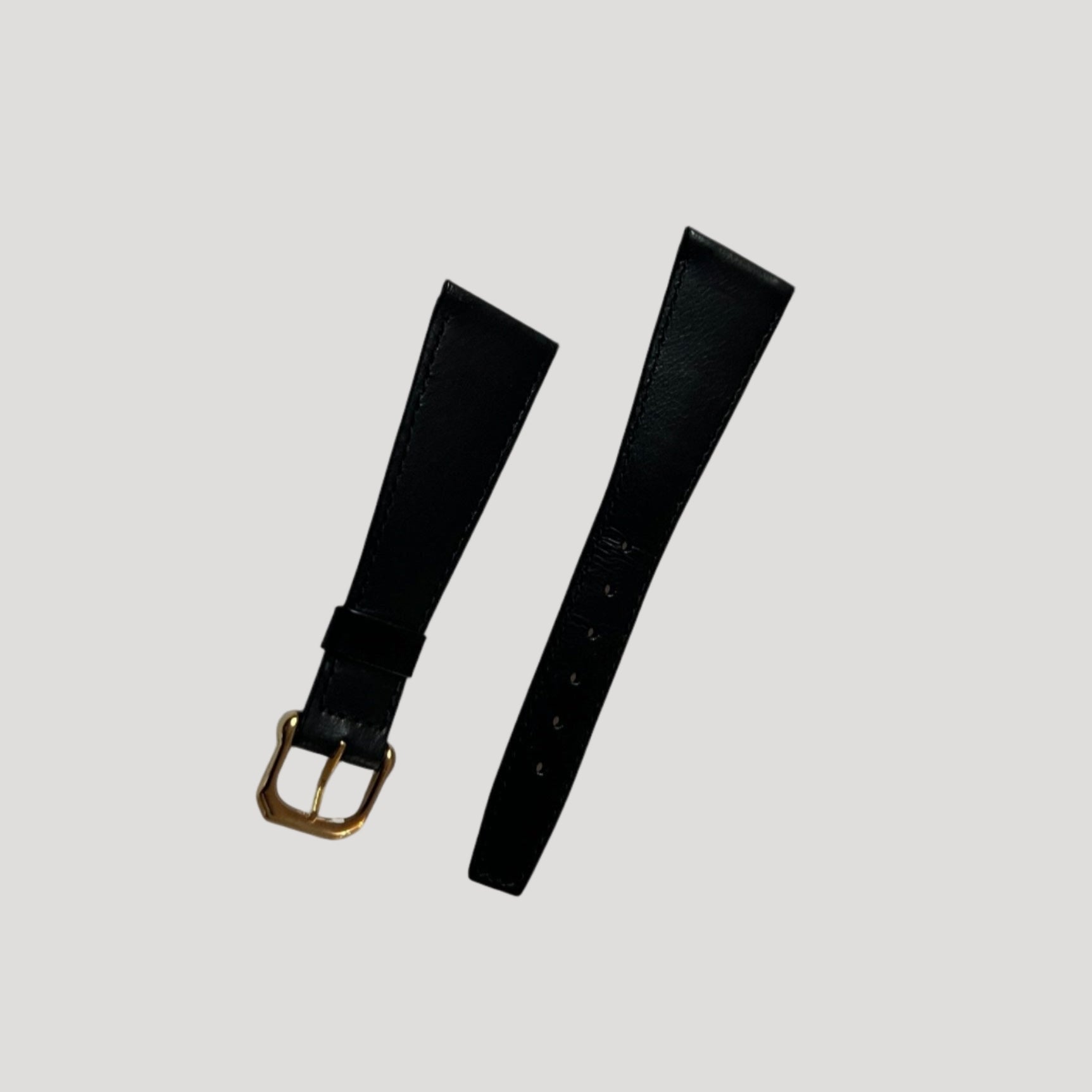 Girard Perregaux New Black Leather Band / Strap/ Bracelet with buckle 24 mm