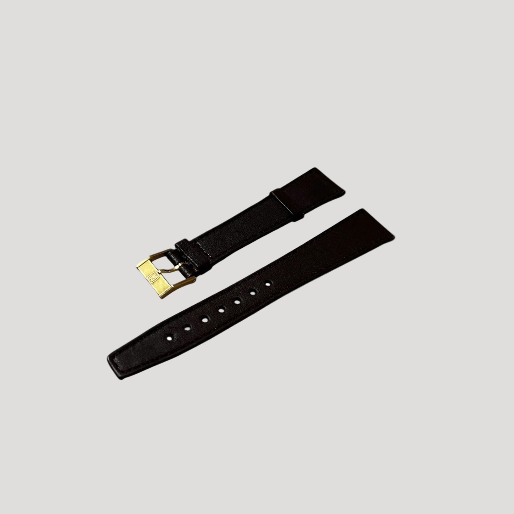 Girard Perregaux New Brown Leather Band / Strap/ Bracelet with buckle 18mm