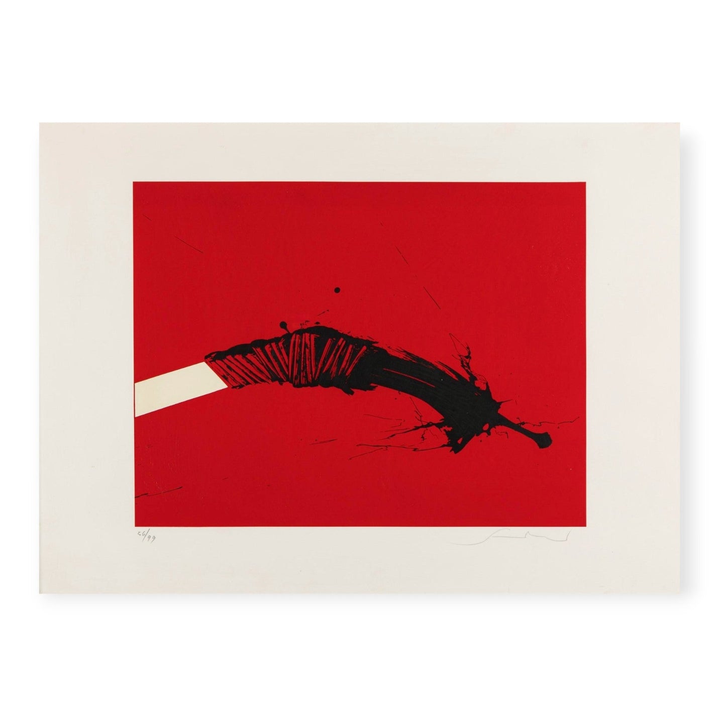 Emilio Scanavino, Signed Lithography Limited 99 pcs