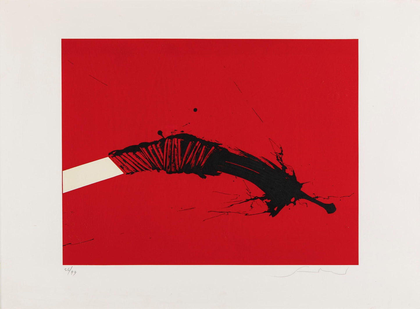 Emilio Scanavino, Signed Lithography Limited 99 pcs